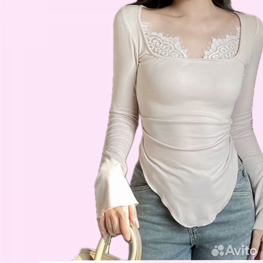 Лонгслив женский