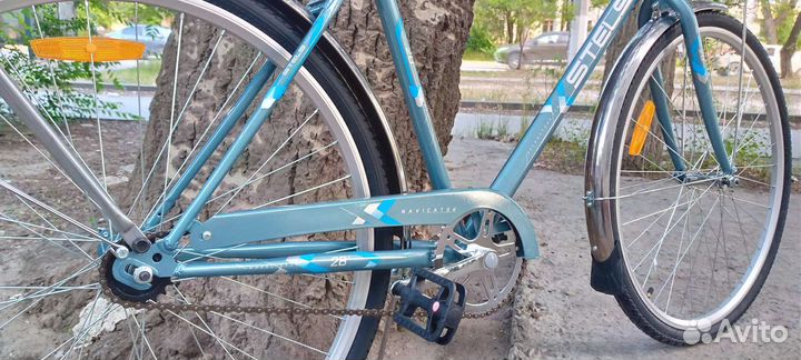 Велосипед 28д Stels Navigator 300 Gent + корзина