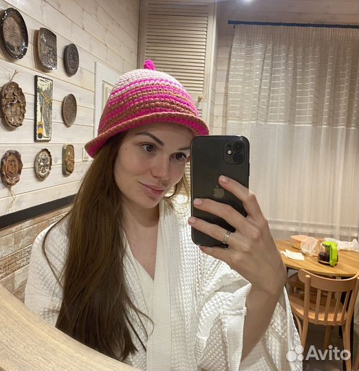 Шапка для бани