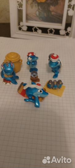 Игрушки из киндер сюрприза 90-е гг