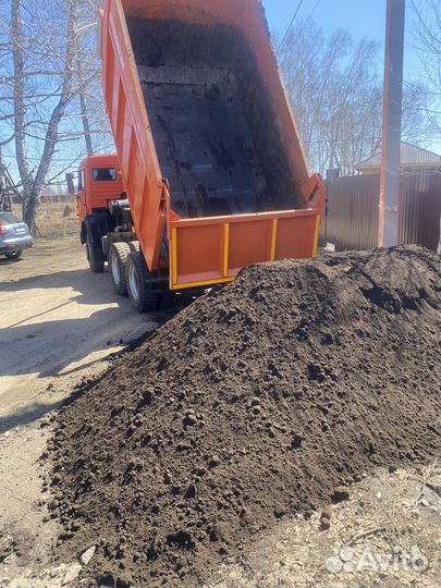 Земля с доставкой от 3 до 15тонн