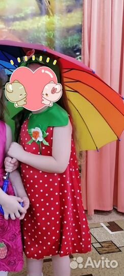 Костюм клубнички