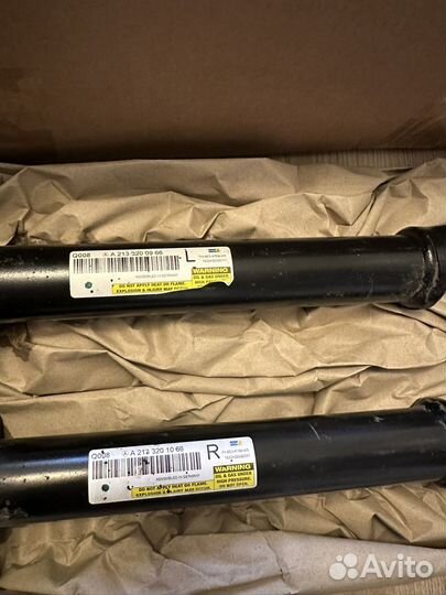 Амортизаторы передней подвески Mercedes E w213