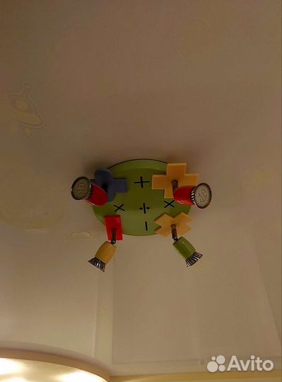 Люстра + Бра в детскую комнату