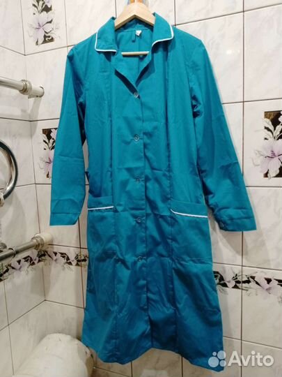 Новый халат рабочий, хозяйственный, спецодежда