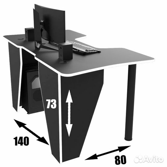 Геймерский стол vector long