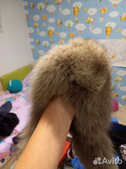 Шапка-ушанка меховая