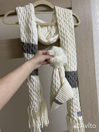 Комплект шапка и шарф