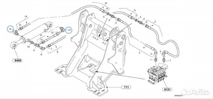 Ниппель Volvo ZM2087960 / 2087960
