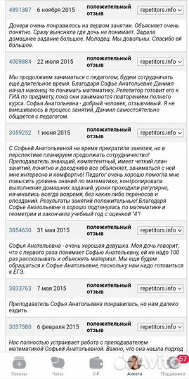 Репетитор по математике и русскому языку