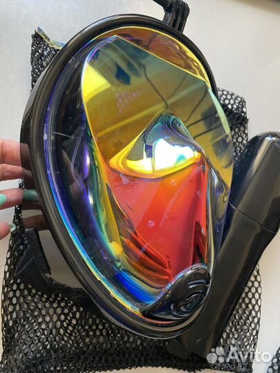 Маска для подводного плавания детская, размер S/M