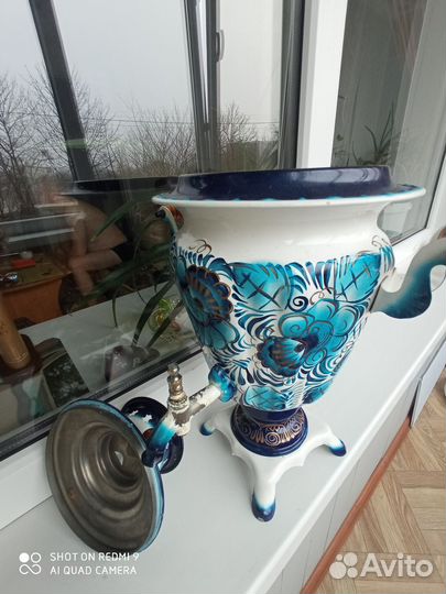 Самовар электрический Гжель