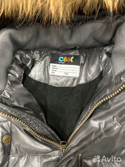 Пуховик 134-140