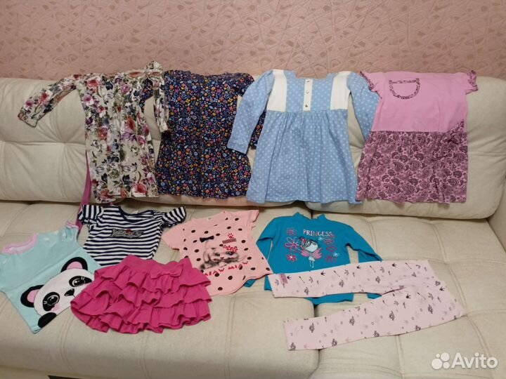 Вещи пакетом на девочку