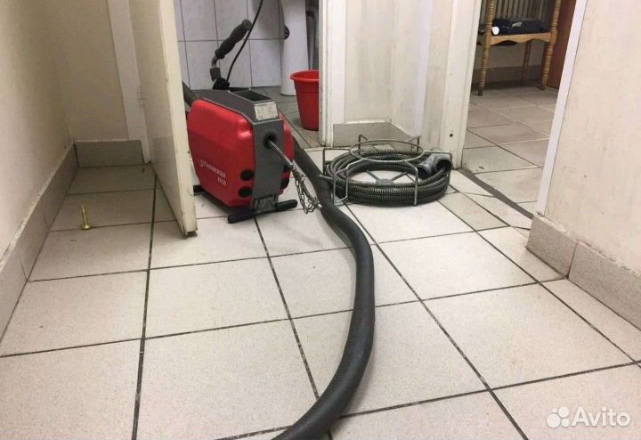 Прочистка канализации, устранения засора 24/7