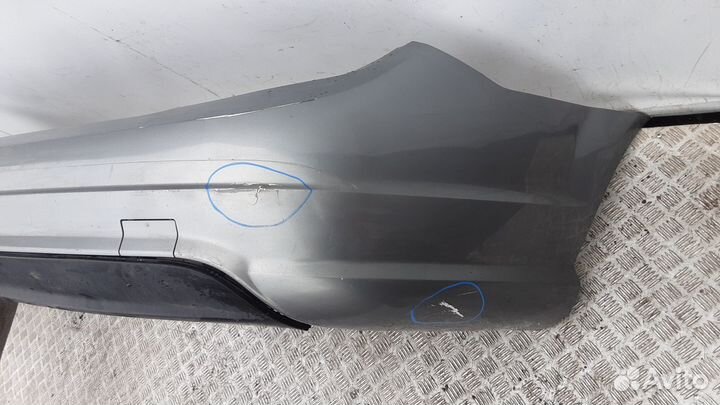 Бампер задний mercedes benz C-class W204 2007 2010