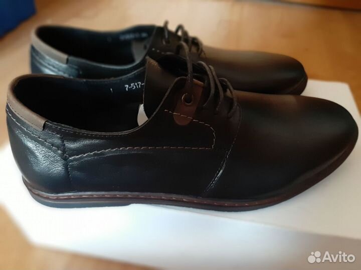 Новые туфли ботинки мужские натур.кожа