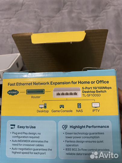 Коммутатор TP-Link TL-SF1005D