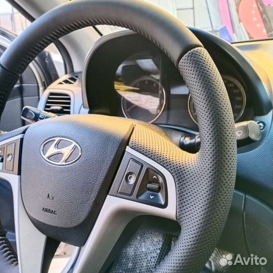 Руль hyundai solaris 1 (обмен)