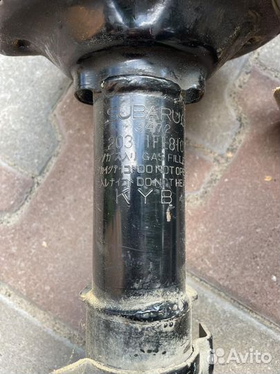 Оригинальные стойки Subaru WRX STI Spec C