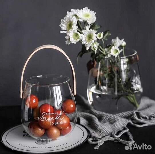 Стеклянный дэкор для пищевых продуктов