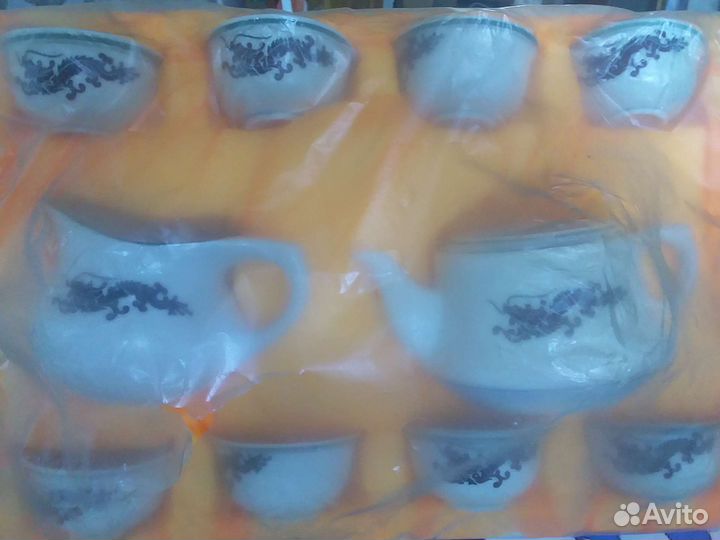Китайский фарфоровый чайный набор