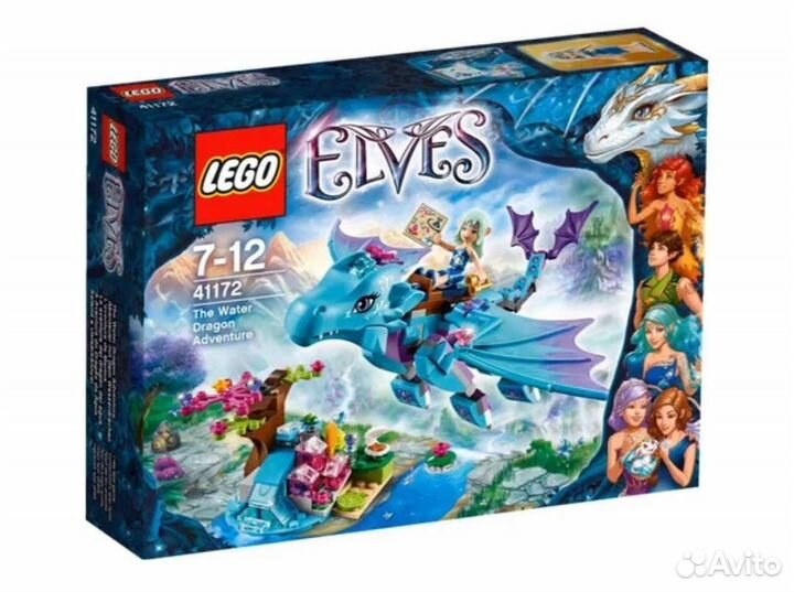 Lego Elves Приключение Дракона Воды набор №41172