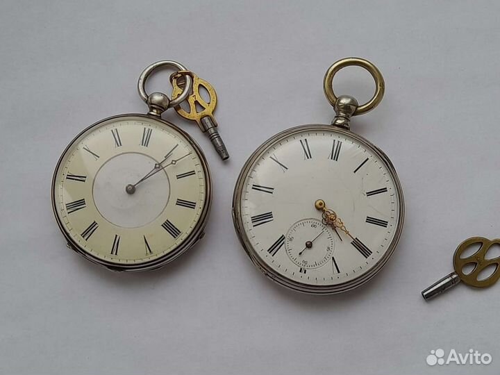 Часы антикварные ключевки