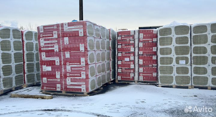 Базальтовый утеплитель Роквул