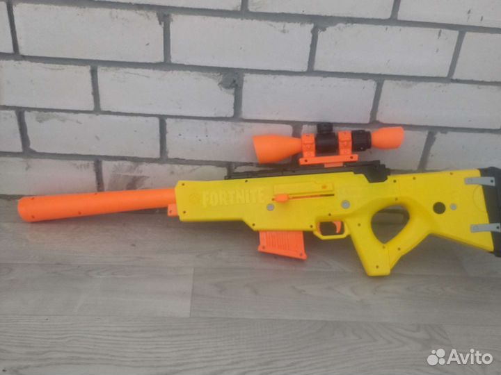 Nerf бластер fortnite