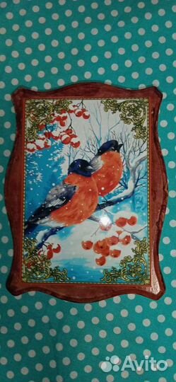 Шкатулка деревянная