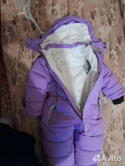 Зимний комбинезон новый рост 80