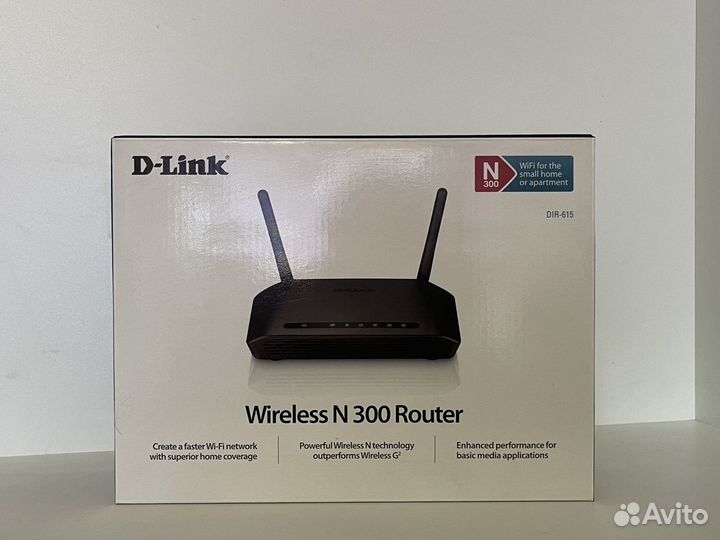 Роутер D-Link DIR-615 Wireless N 300