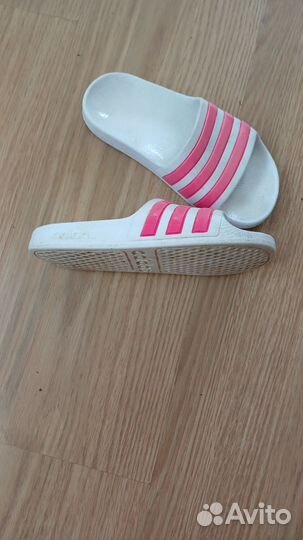 Сланцы шлепки Adidas детские для девочки