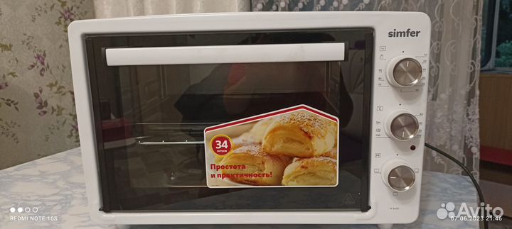 Мини печь духовка новая Simfer M3420, Турция