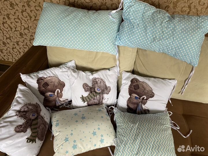 Бортики в детскую кроватку