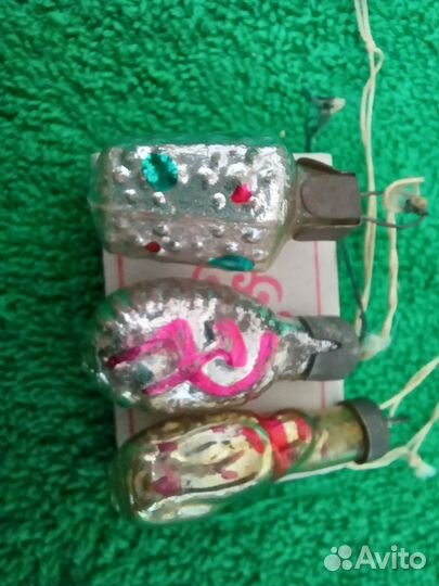 Елочные игрушки СССР