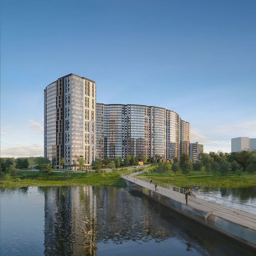 1-к. квартира, 43 м², 19/22 эт.