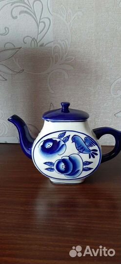 Чайник заварочный Гжель СССР