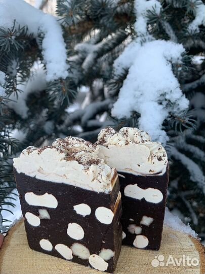 Мыло с нуля подарочное Панфорте с меренгой