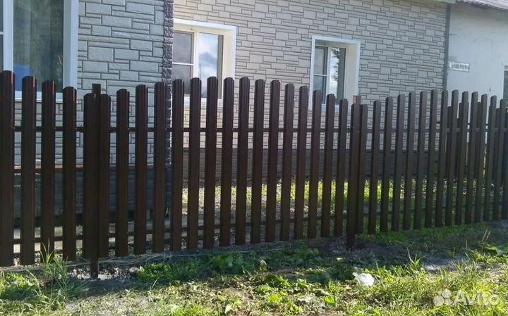 Забор металлический,ворота, калитки быстро