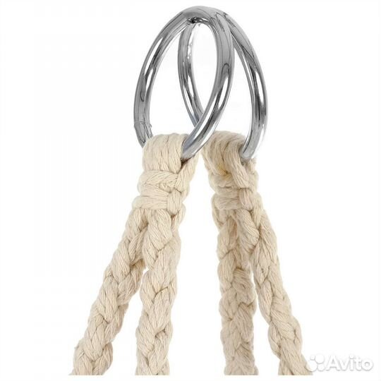 Гамак-кресло подвесное плетёное качели 60х80 см