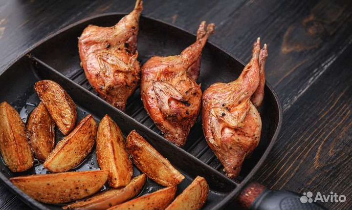 Копченые перепела, свежее мясо перепелов