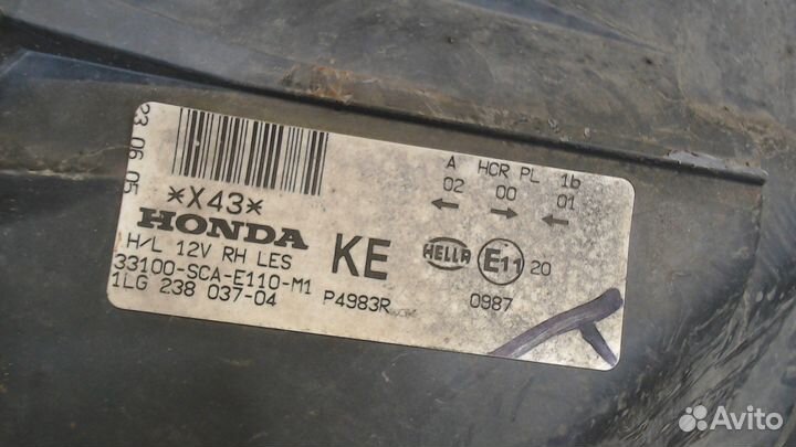 Фара (передняя) Honda CR-V, 2005