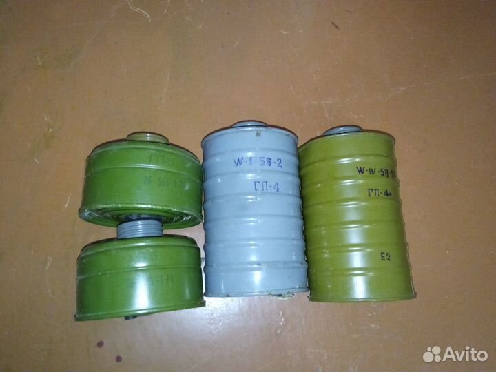 Фильтр для противогаза гп-5, гп-4