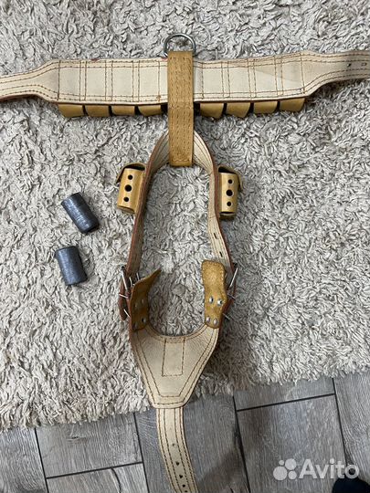 Шлейка с грузами