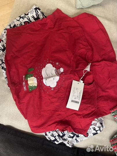 Пижама и джинсы для беременной S