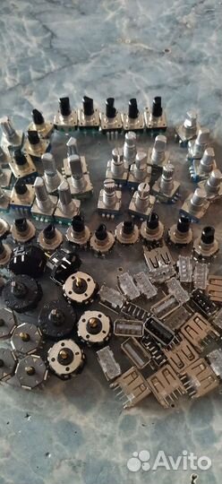 AUX USB джойстик энкодер автомагнитолы ремонт