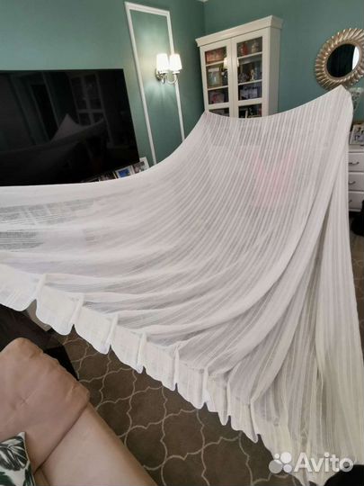 Шторы тюль бу 250*280