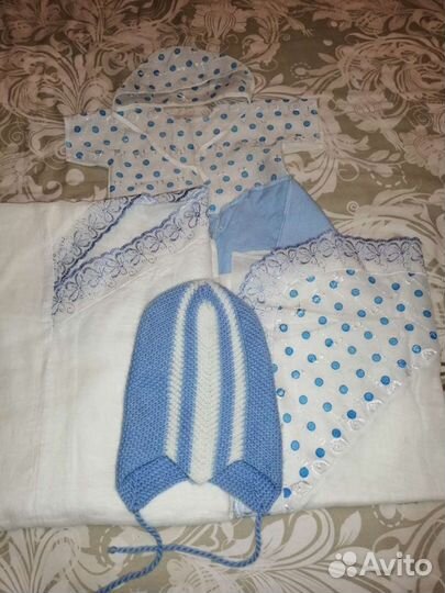 Комплект на выписку для мальчика